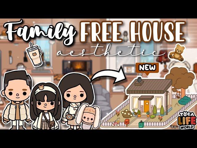 Family Free House Aesthetic BeigeToca Boca House Ideas [House Design] TocaLifeWorld | Makeover