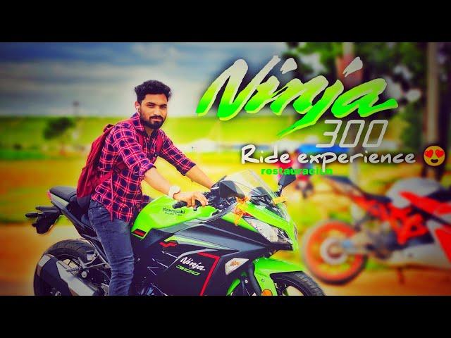 kawasaki ninja 300 bs6 | Ride experience |Aravind motovlog