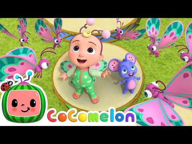 Butterfly Song | CoComelon Animal Time Nursery Rhymes & Songs for Kids