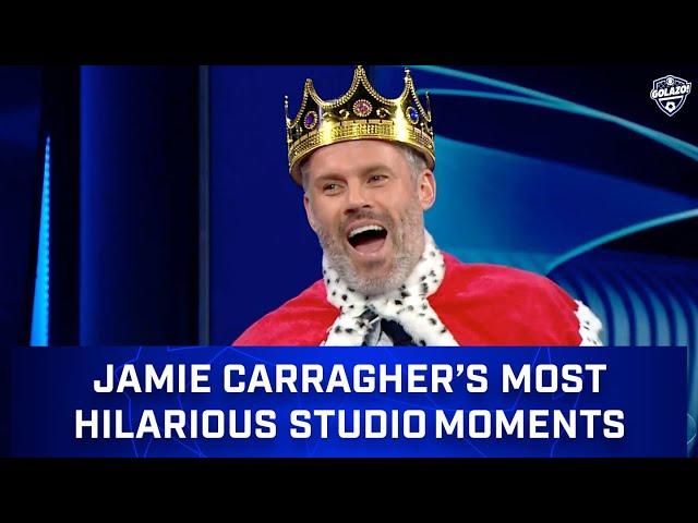 Jamie Carragher's Most Hilarious CBS Studio Moments & Highlights | UCL on CBS Sports