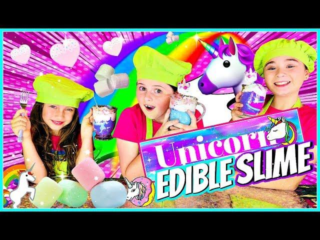 DIY Edible Slime Candy!  Make Edible Unicorn Slime!