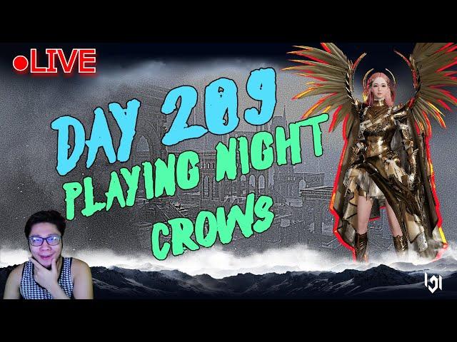 LIVE: NIGHT CROWS-DAY209 | CHSG#7096 | SEA103-BISHOP | ROAD TO LEVEL 59 LETS GO  [FIL/ENG]