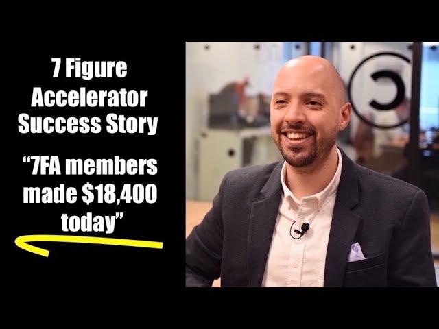 7 Figure Accelerator review (Phil Johansen) | PROOF - $18,400 made by members TODAY