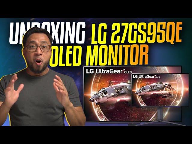 LG 27GS95QE OLED Unboxing - Is This the Future of Displays?