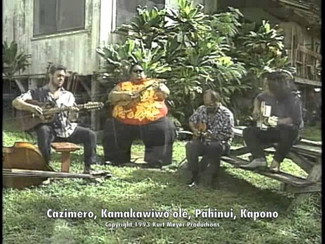 "Aloha 'Oe" by Henry Kapono,  Israel Kamakawiwoʻole (Bruddah Iz), Cyril Pahinui,  Roland Cazimero