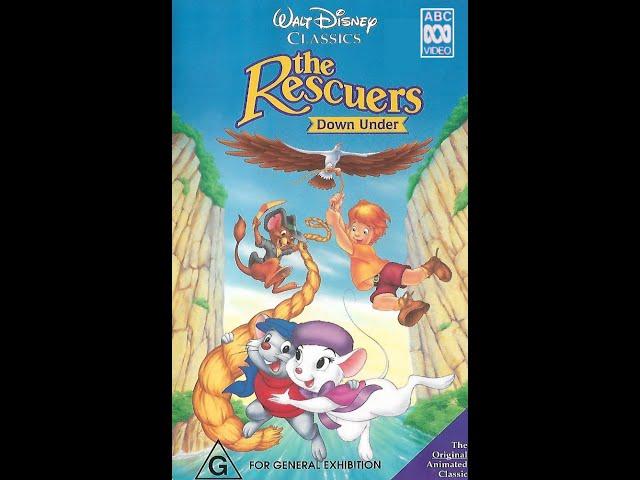 Opening & Closing to: The Rescuers Down Under (1992 VHS) (Australia) (ABC For Kids Version)