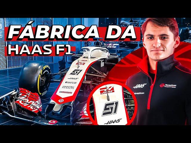 Bastidores de uma equipe de F1: Conheça a sede da Haas F1 Team!