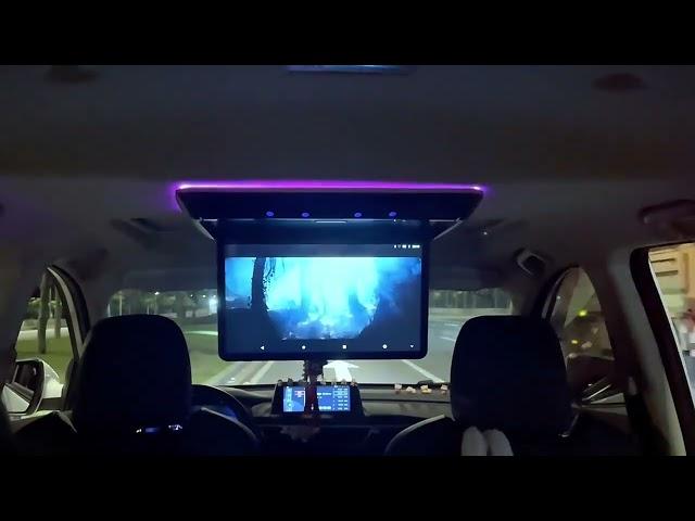 Experience Ultimate In-Car Entertainment: Roof Mount MP5 Monitor for Your Vehicle