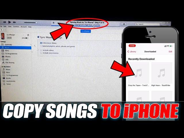 How to Transfer Music from Laptop [iTunes] to iPhone?