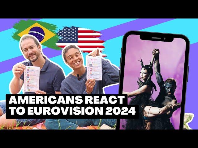 Americans React To Eurovision 2024