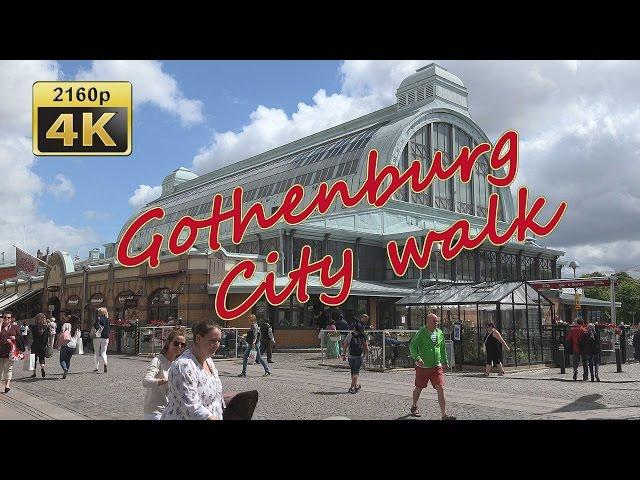 Gothenburg, City Walk - Sweden 4K Travel Channel