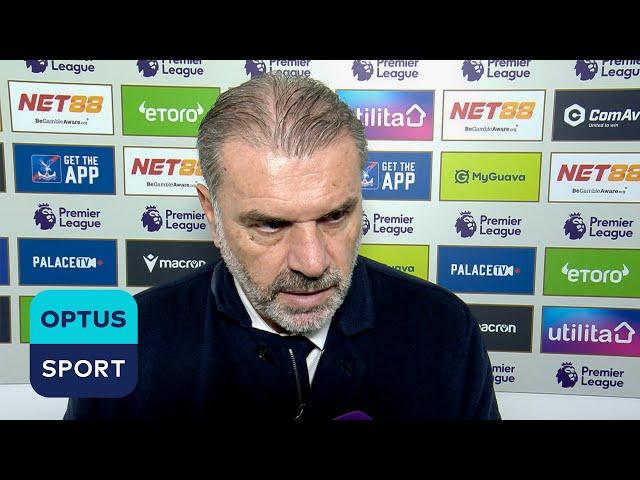 'Do I look happy? Why would I be happy?' | Ange Postecoglou not pleased after Spurs loss to Palace