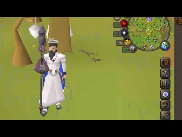 Osrs moblie: getting 91 magic and 80hp  join TQ7 clan chat #oldschoolrunescape #runescapemobile