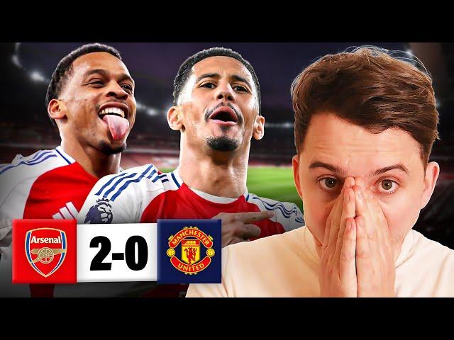 Arsenal Title Hunt Is On!! Arsenal 2-0 Manchester United Match Reaction!