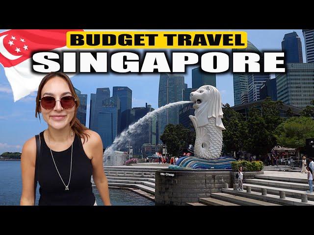 SINGAPORE on a BUDGET??? (Travel Vlog)