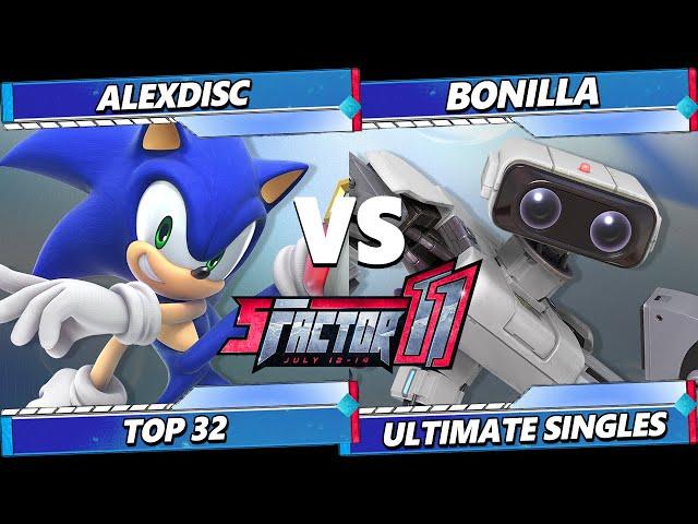 S Factor 11 - AlexDisC (Sonic) Vs. Bonilla (ROB) Smash Ultimate - SSBU