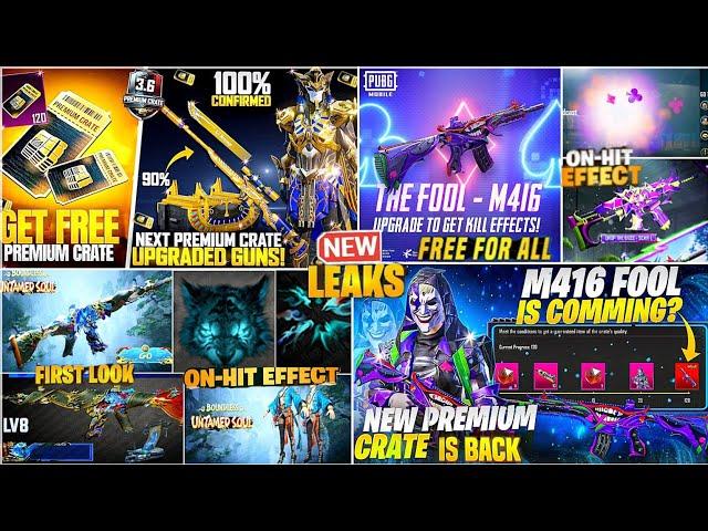 OMG  M416 FOOLHIT EFFECT FULL LOOK | NEW PREMIUM CRATE | NEW TIGERULTIMATE FULL LOOKPUBGM/BGMI