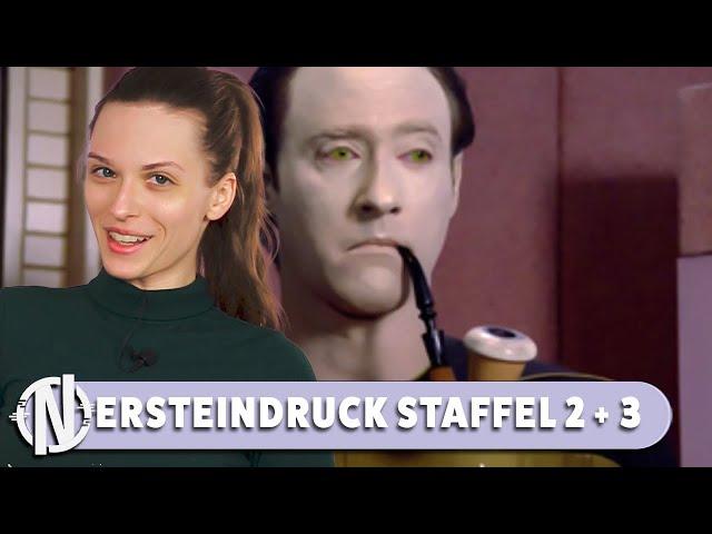 Von MORAL und NERVIGEN Charakteren | Star Trek: The Next Generation Staffel 2+3 | #Ersteindruck