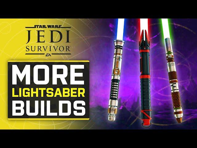 How to make these INSANE LIGHTSABERS in Jedi Survivor... | Custom Sabers E02