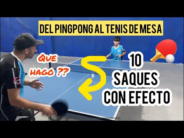 Mejora Tu Juego con Estas 10 Técnicas de Saque de Tenis de Mesa