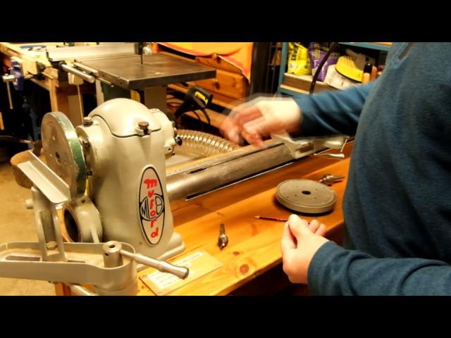 #8 My Myford ML8 woodturning lathe