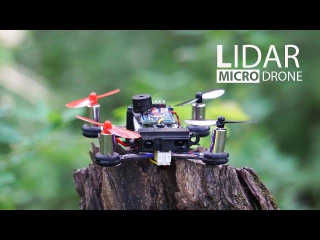 LIDAR Micro Drone with Proximity Sensing using Arduino Pro Mini