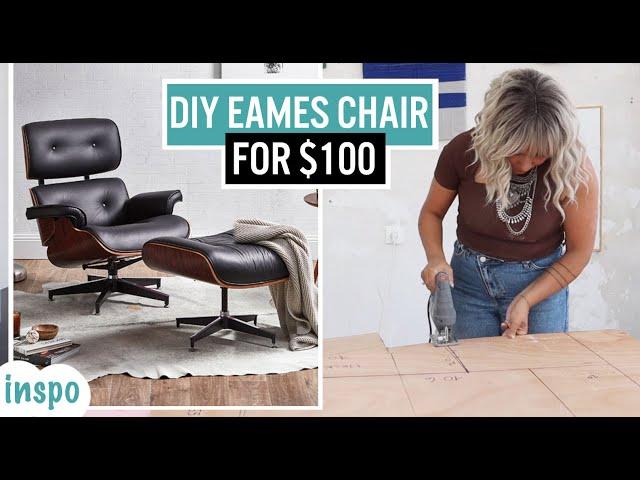 DIY EAMES LOUNGE CHAIR // how to build an armchair from scratch