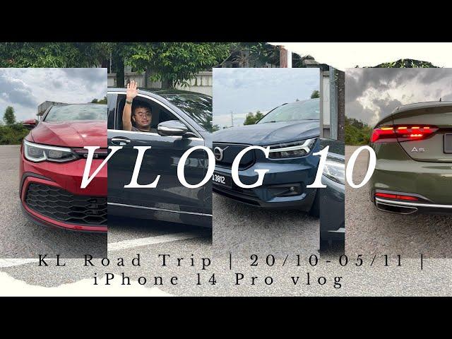 VLOG 10 - KL Road Trip | 20/10-05/11 | iPhone 14 Pro vlog