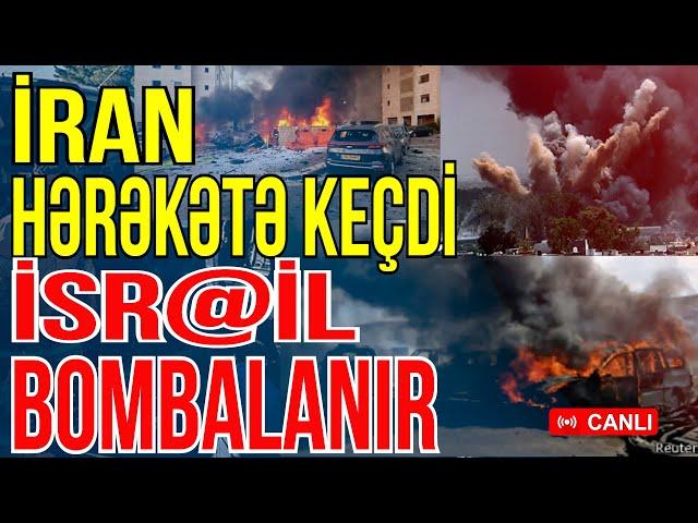 İran hərəkətə keçdi! - İsr@il bombalanır-Yaralılar var - Xəbəriniz Var? - Media Turk TV