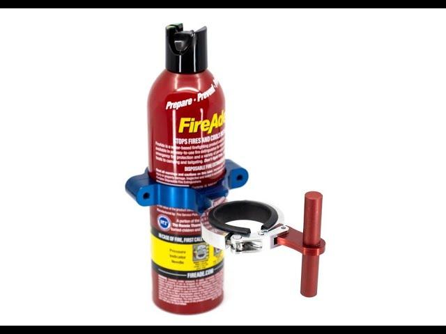 Easy Release Fire Extinguisher System