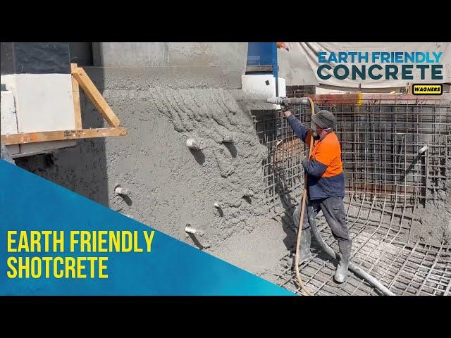 Wagners Earth Friendly Shotcrete |  The World’s First ZERO-Cement Shotcrete