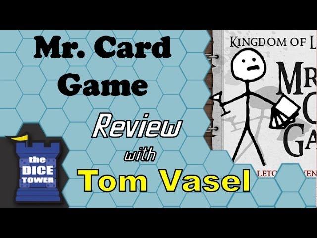 Mr  Card Game Review - with Tom Vasel