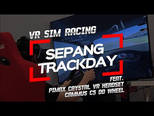 VR Sim Racing feat. Pimax Crystal & Cammus C5