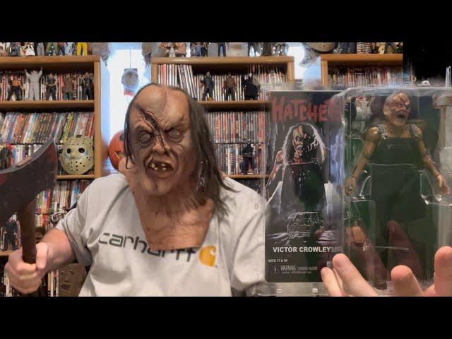 Trick or Treat Studios - Victor Crowley MASK REVIEWS NECA - ACTION FIGURE THANK YOU ALL SUBS VIDEO