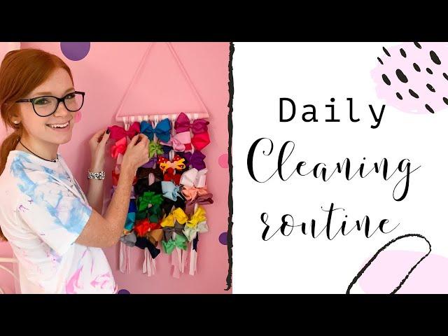 DAILY CLEANING ROUTINE | WHOLE HOUSE CLEAN WITH ME | CLEANING MOTIVATION | SPEED CLEAN