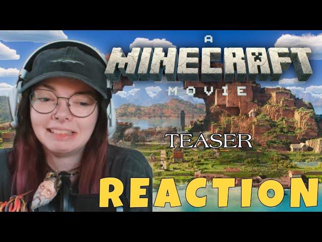 Minecraft Movie...? Teaser Trailer - REACTION!