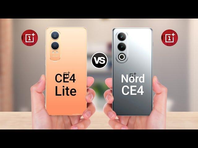 OnePlus Nord CE4 Lite vs OnePlus Nord CE4