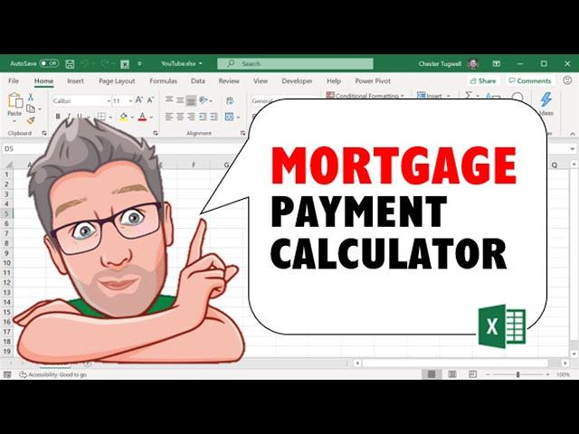 Home Mortgage Payment Calculator Using an Excel Spreadsheet