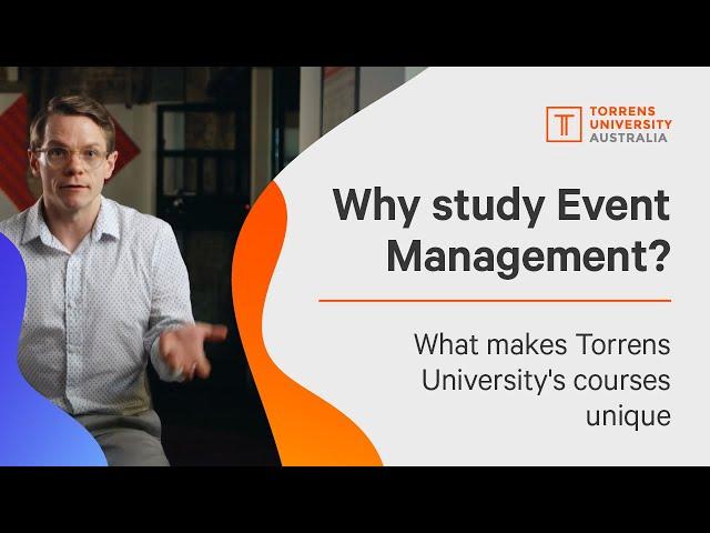 Everything you need to know about Event Management courses at Torrens University