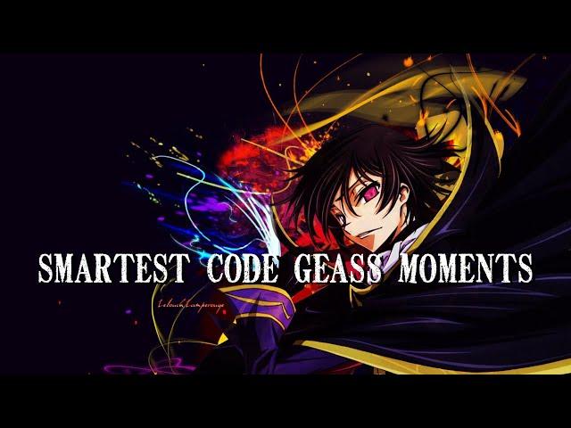 Top 4 Smartest Code Geass Moments