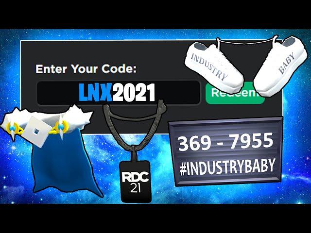 *NEW* ALL WORKING PROMO CODES ON ROBLOX AND FREE ITEMS 2021!