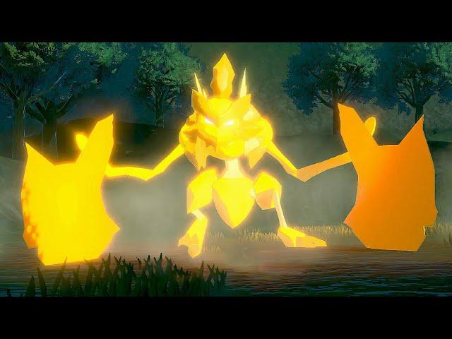 Pokemon Legends Arceus - Kleavor Boss Fight - Noble Lord of the Woods