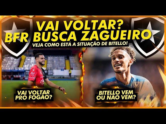  BOTAFOGO BUSCA EX ZAGUEIRO QUE ESTÁ NO FUTEBOL MEXICANO? | VEJA A SITUAÇÃO DE BITELLO! VEM OU NÃO?