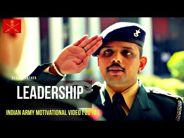 LEADERSHIP - Indian Army Motivational Video ( 2018 )