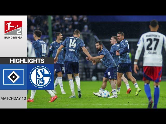 Hamburger SV - Schalke 04 | 2:2 | Zusammenfassung | 2. Bundesliga 2024-25 | hsv schalke