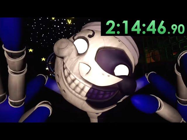 Let's Speedrun FNAF Security Breach (All Endings)