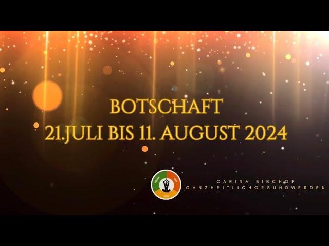 ENERGIEBOTSCHAFT (Juli/August 2024)