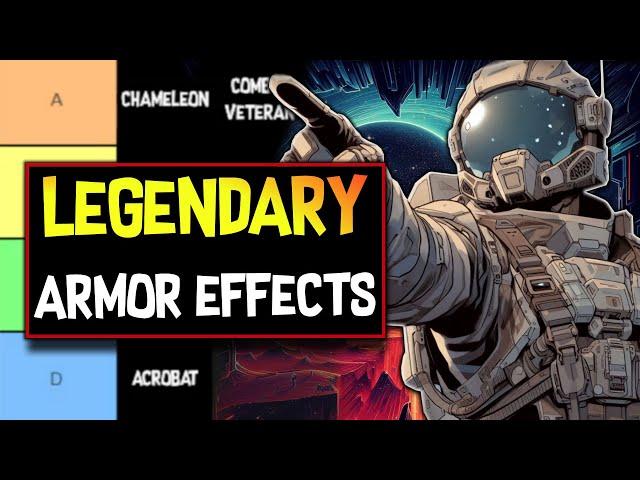 Starfield Legendary Armor Effects Tier List