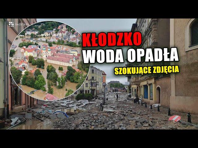 Kłodzko w trakcie i po powodzi. Szokujące zdjęcia