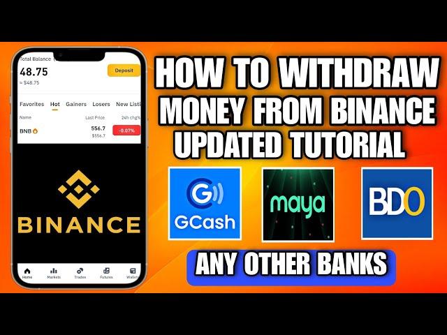 HOW TO WITHDRAW MONEY FROM BINANCE TO ANY OTHER BANKS | PAANO BA TUTORIAL?